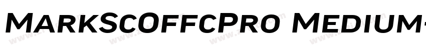 MarkScOffcPro Medium字体转换